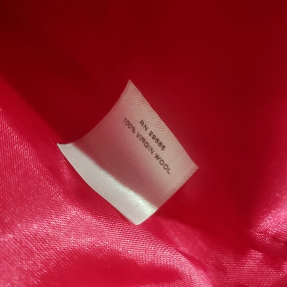 Pendleton Womens Fuchsia Pink Blazer Size 4 Virgin Wool Career Feminine Chic - Picture 6 of 8